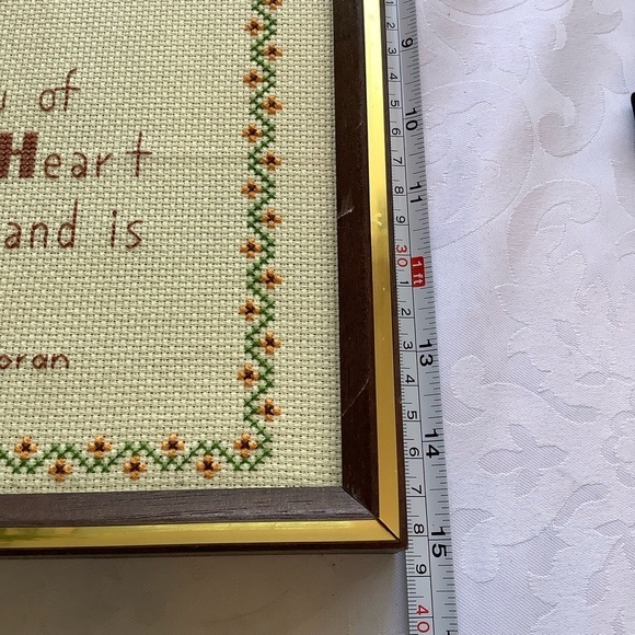 Inspirational Friendship Embroidered Saying Gibran - Picture 6 of 6